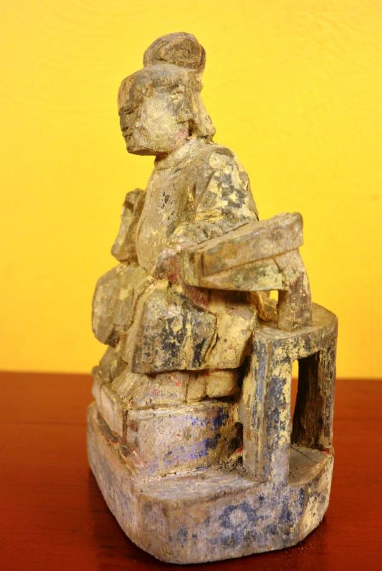 Alte chinesische Statue Chinesischer Würdenträger 5