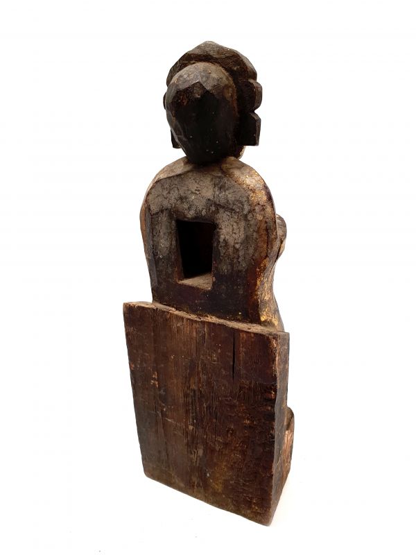 Alte chinesische Statue - Chinesisches Paar - Frau 4