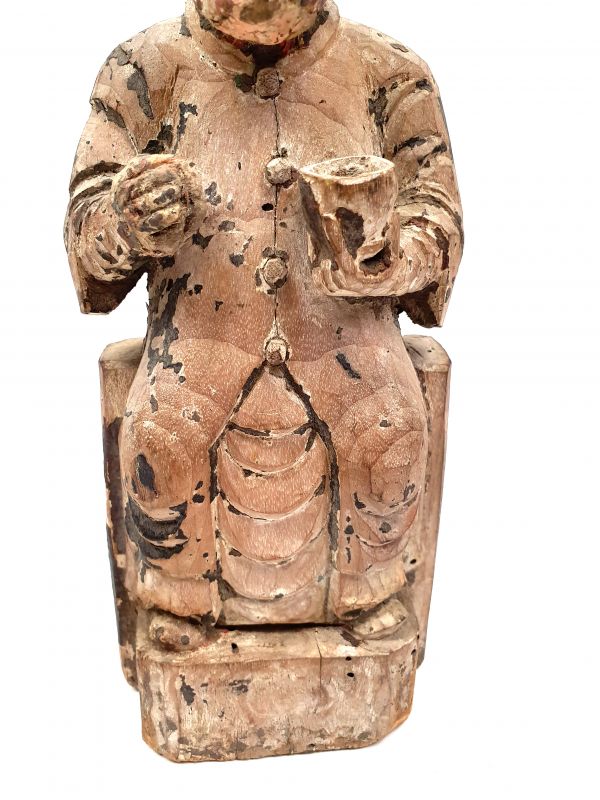 Alte chinesische Statue - Die intellektuelle 3
