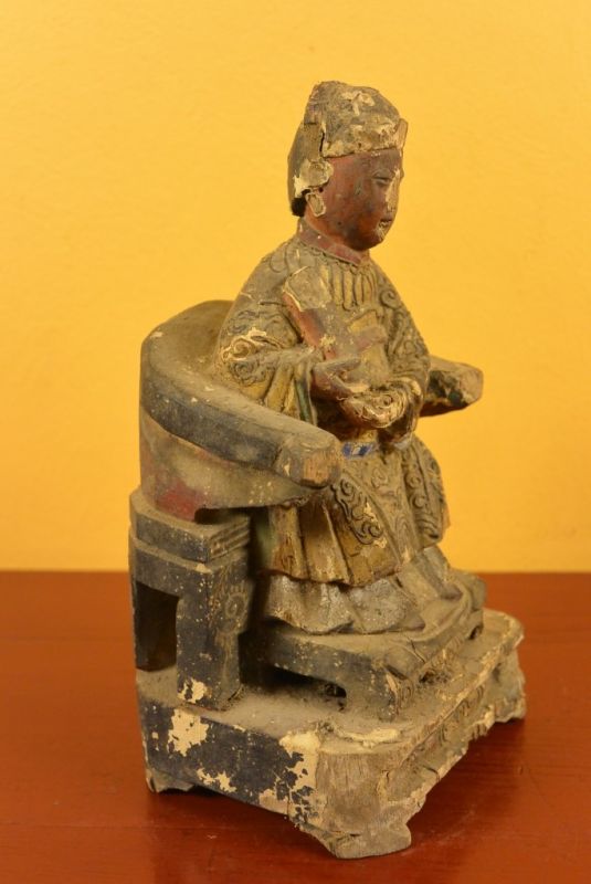 Alte chinesische Statue Frau 3