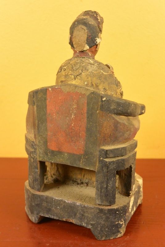 Alte chinesische Statue Frau 4