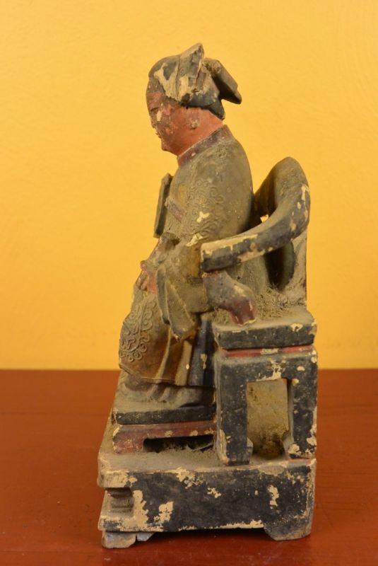 Alte chinesische Statue Mann 5
