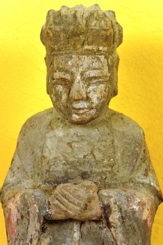 Alte chinesische Statue Neunzehnten Jahrhunderts 3 2