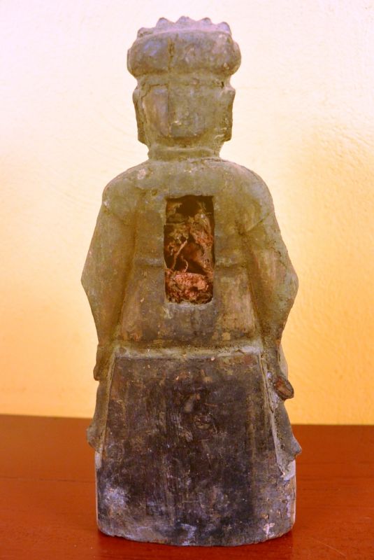 Alte chinesische Statue Neunzehnten Jahrhunderts 3 4