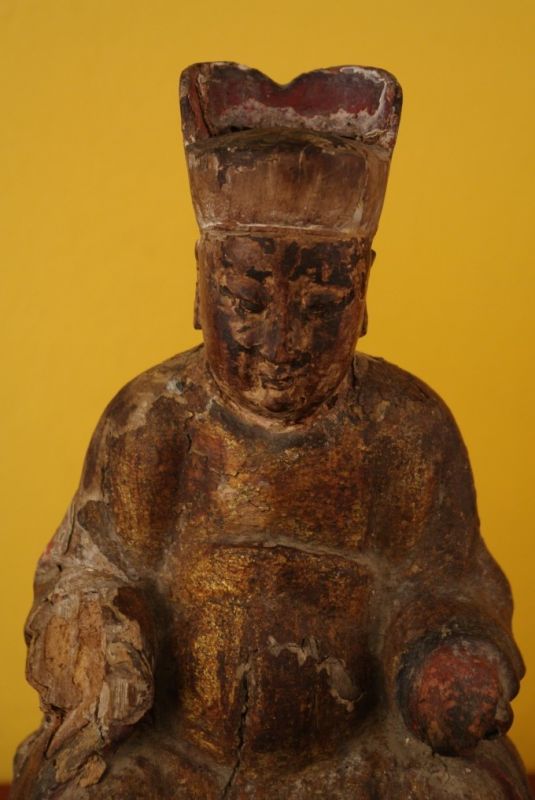 Alte chinesische Statue Neunzehnten Jahrhunderts 2