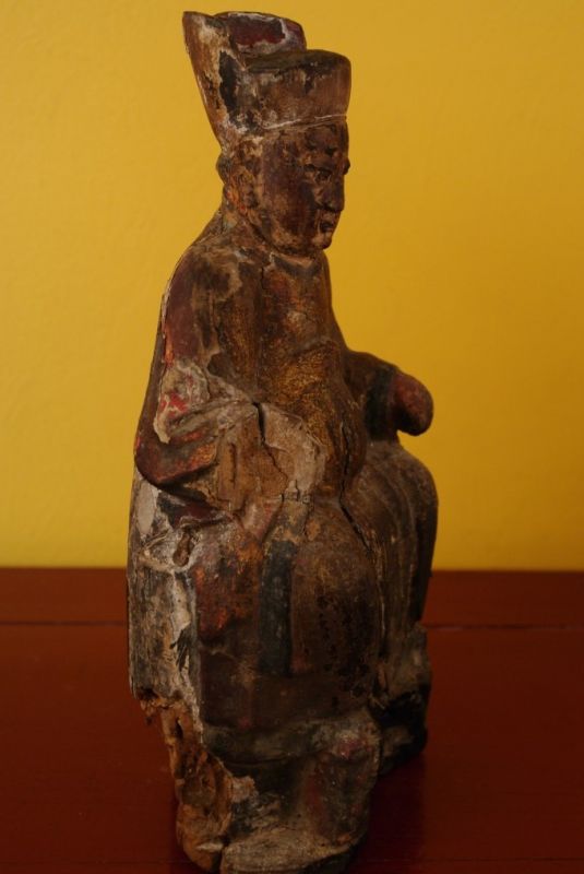 Alte chinesische Statue Neunzehnten Jahrhunderts 4