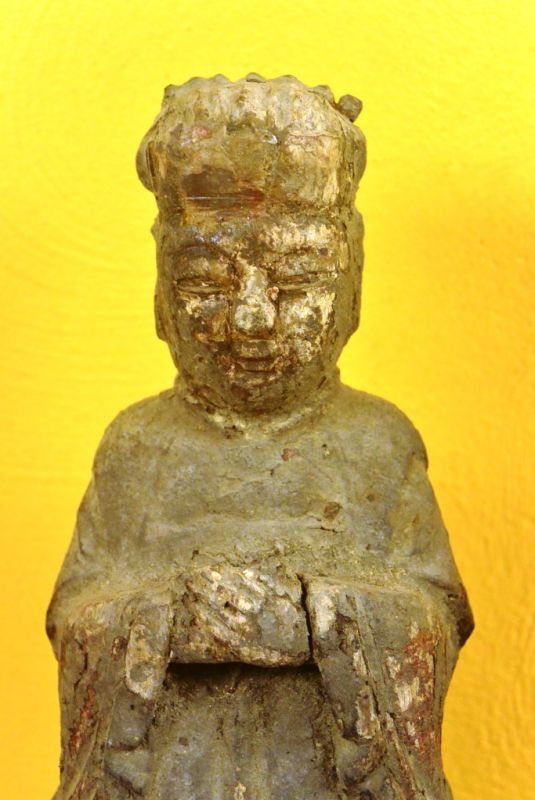 Alte chinesische Statue Neunzehnten Jahrhunderts 2