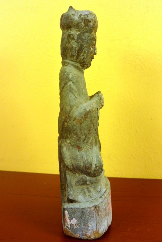 Alte chinesische Statue Neunzehnten Jahrhunderts 3