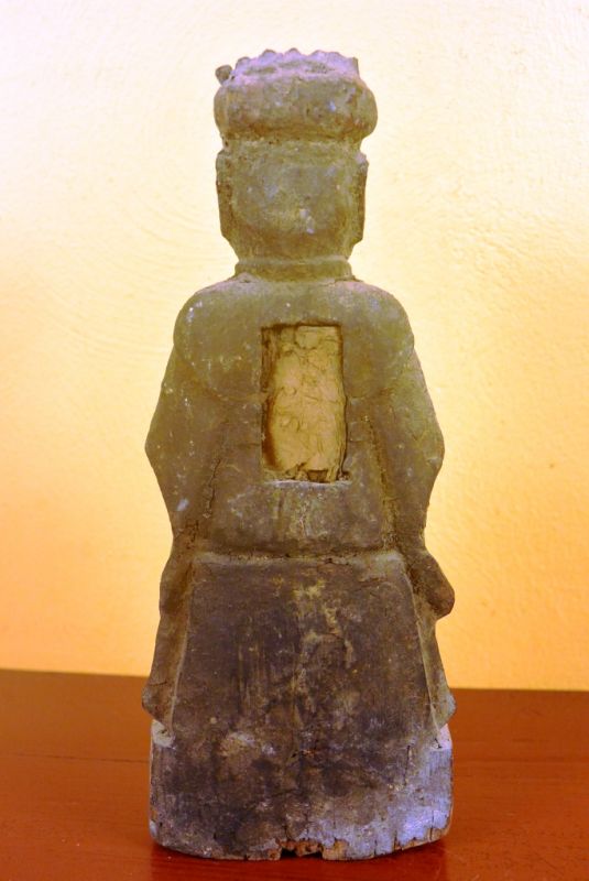 Alte chinesische Statue Neunzehnten Jahrhunderts 4