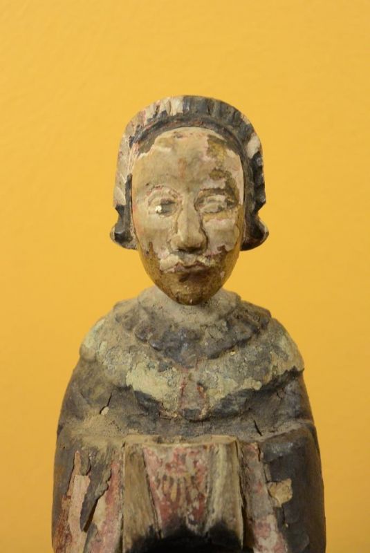 Alte chinesische Statue - Paar 1 - Frau 2