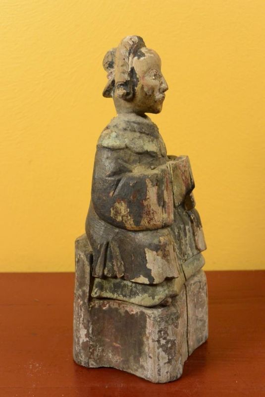 Alte chinesische Statue - Paar 1 - Frau 3