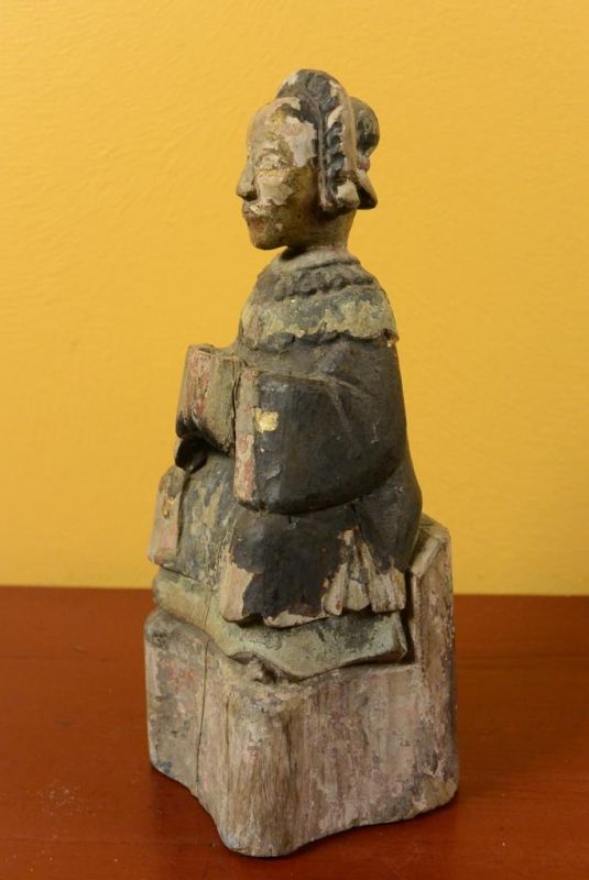 Alte chinesische Statue - Paar 1 - Frau 5