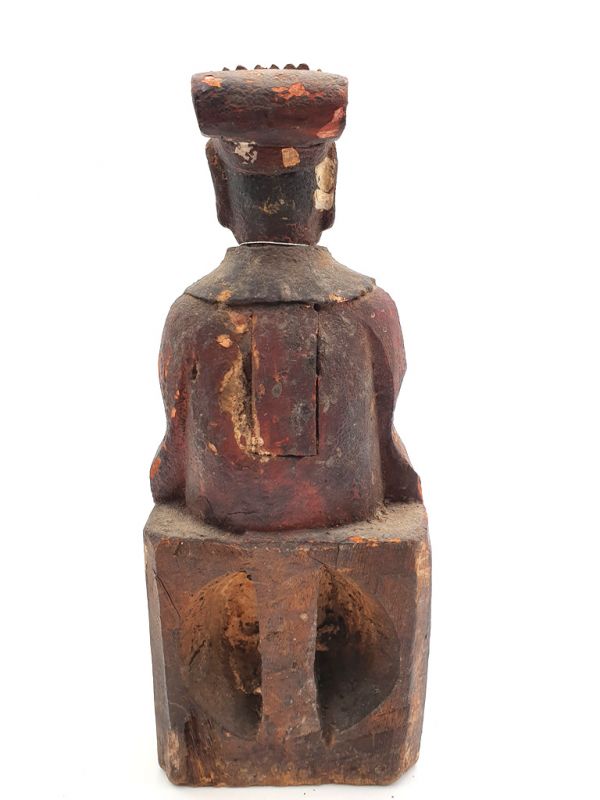 Alte chinesische Statue - Vorfahren der Qing-Dynastie 1 4