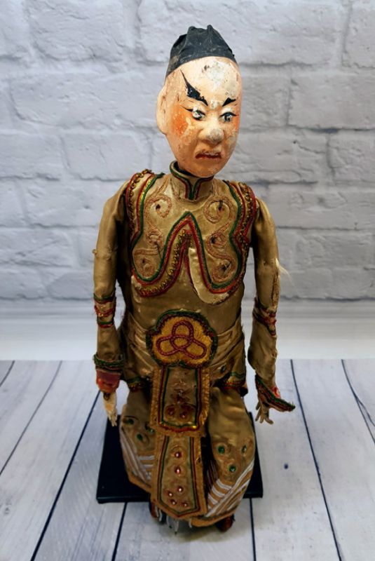 Alte chinesische Theater-Marionette - Fujian-Provinz - Chinesisches Mandarin 2