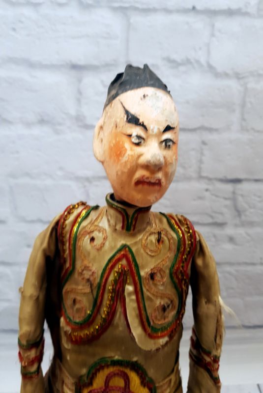 Alte chinesische Theater-Marionette - Fujian-Provinz - Chinesisches Mandarin 3