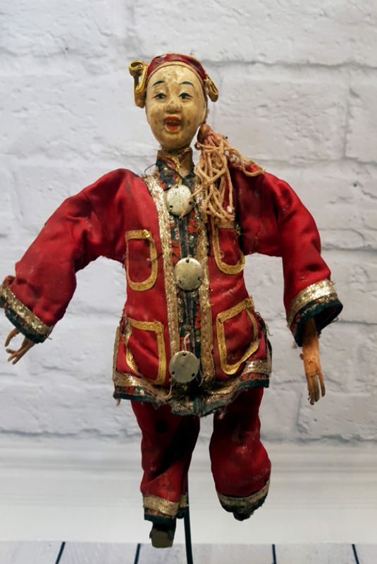 Alte chinesische Theater-Marionette - Fujian-Provinz - das Kind 2