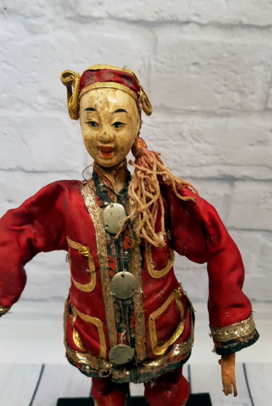Alte chinesische Theater-Marionette - Fujian-Provinz - das Kind 3