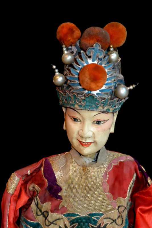 Alte chinesische Theater-Marionette - Fujian-Provinz 2