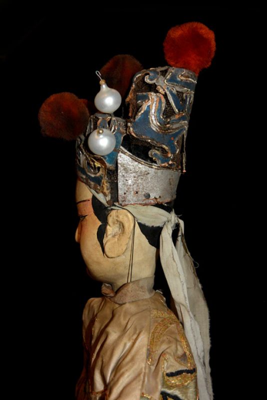 Alte chinesische Theater-Marionette - Fujian-Provinz - Opera 4