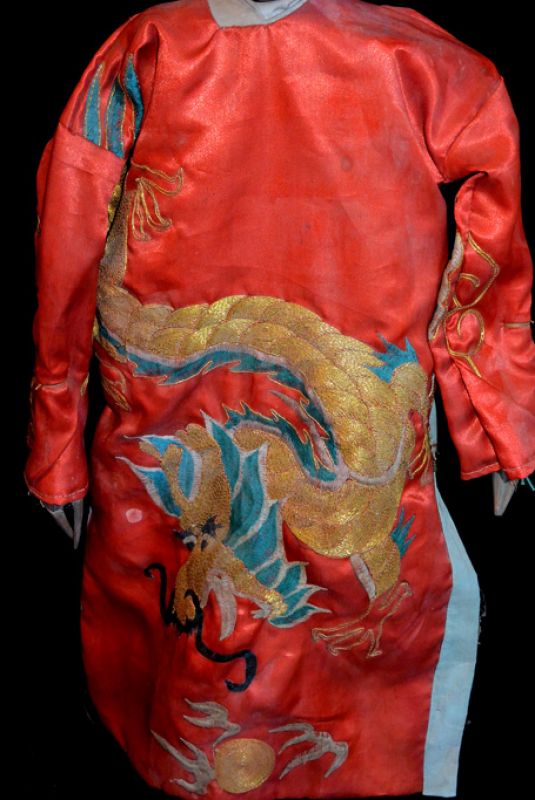 Alte chinesische Theater-Marionette - Fujian-Provinz - Taoist Mönch - Chinesische Oper 3