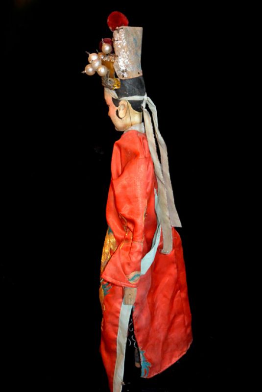 Alte chinesische Theater-Marionette - Fujian-Provinz - Taoist Mönch - Chinesische Oper 4