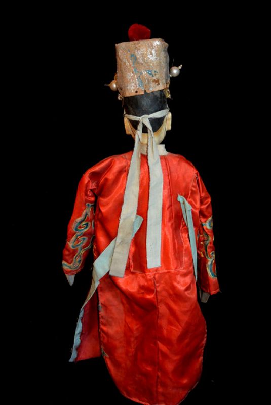 Alte chinesische Theater-Marionette - Fujian-Provinz - Taoist Mönch - Chinesische Oper 5