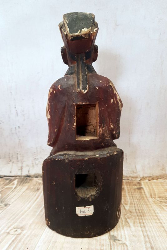 Alte chinesische Votive Statue - Qing-Dynastie3