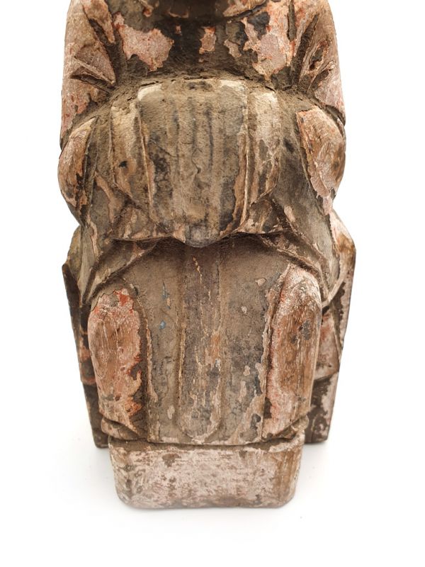 Alte chinesische Votive Statue - Qing-Dynastie 3