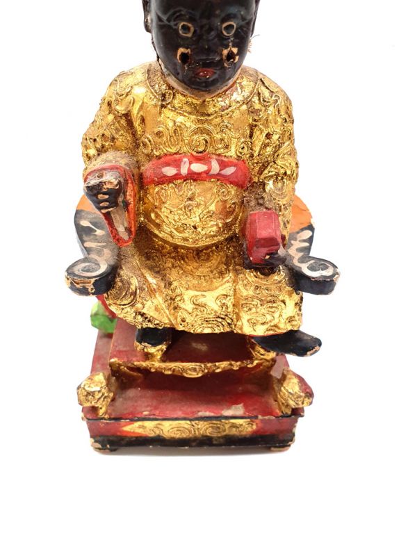 Alte chinesische Votivstatue - Qing-Dynastie 2 3
