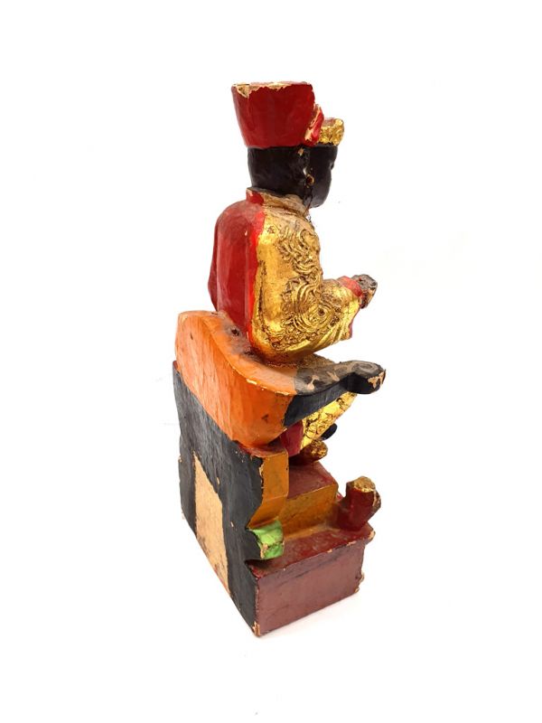 Alte chinesische Votivstatue - Qing-Dynastie 2 4