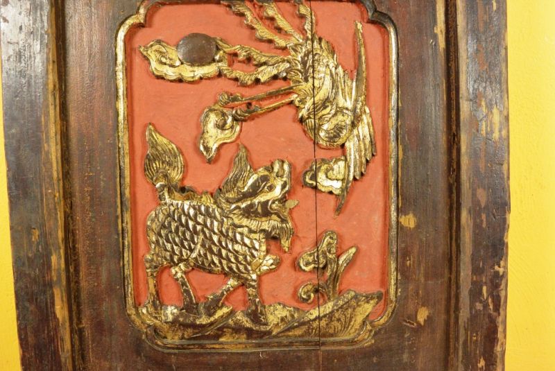 Alte grosse Chinesische Platte chinesische Tür 2