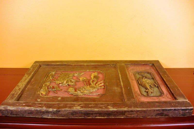 Alte grosse Chinesische Platte chinesische Tür 5