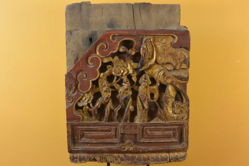 Alte grosse Chinesische Platte Qing-Dynastie 2 2