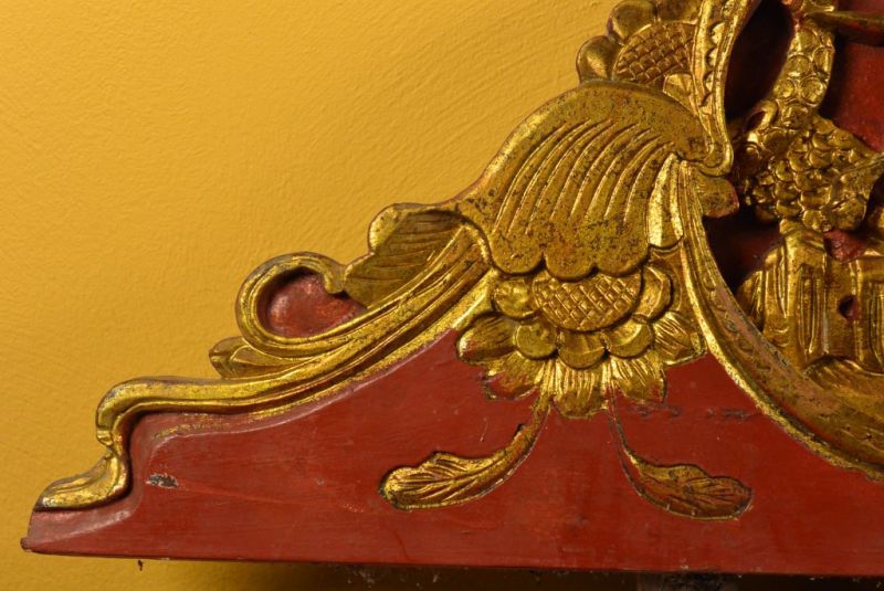 Alte grosse Chinesische Platte Supraporten 3