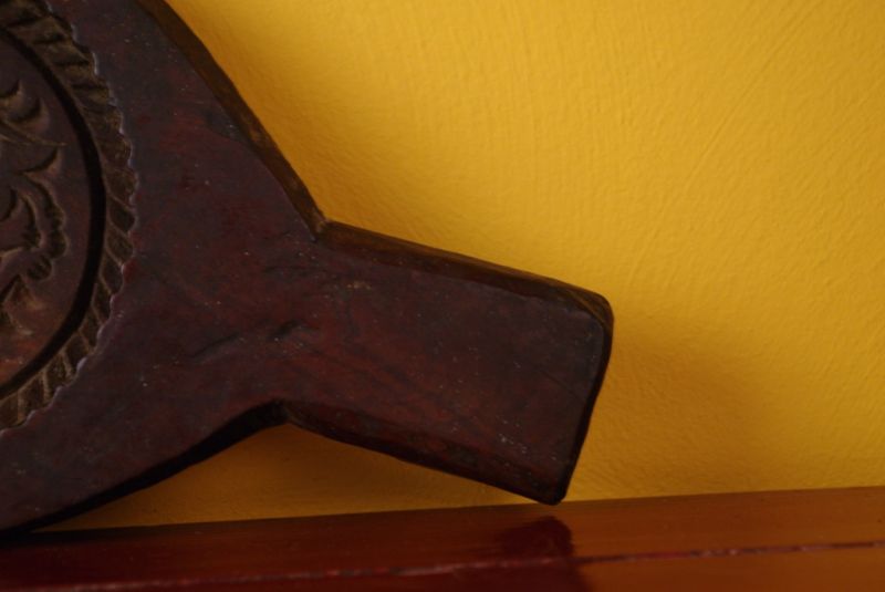 Alte grosse Holz Buttermodel Springerle 4