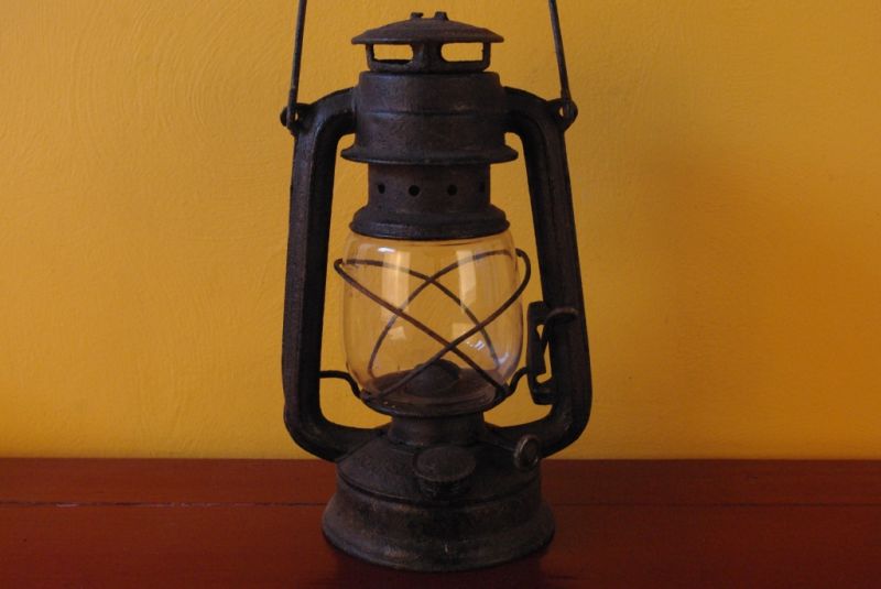 Alte Grubenlampe 2