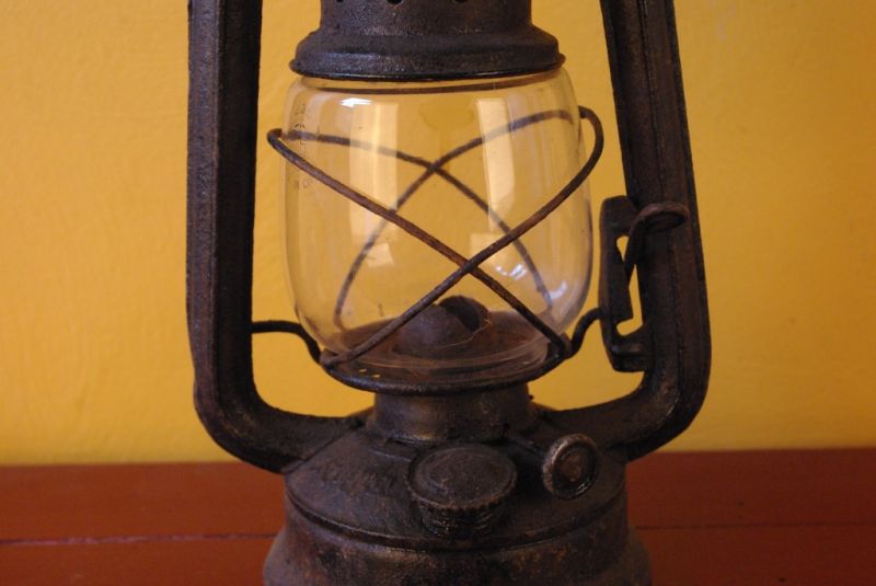 Alte Grubenlampe 5