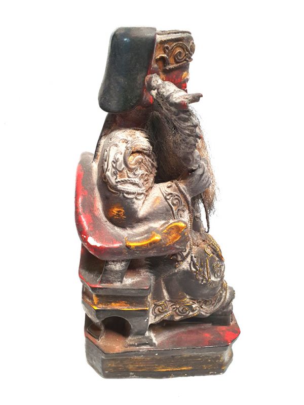 alte Reproduktion - Chinesische Votivstatue - Alter Mann 3 3