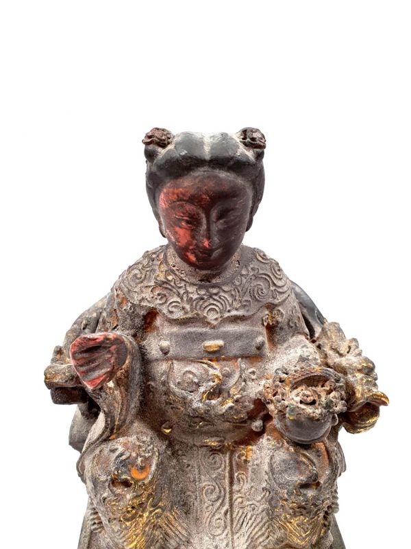 alte Reproduktion - Chinesische Votivstatue - Chinesische Kaiserin 2