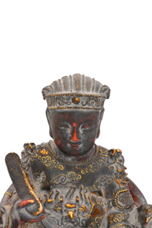 alte Reproduktion - Chinesische Votivstatue - Chinesischer Mandarin 2