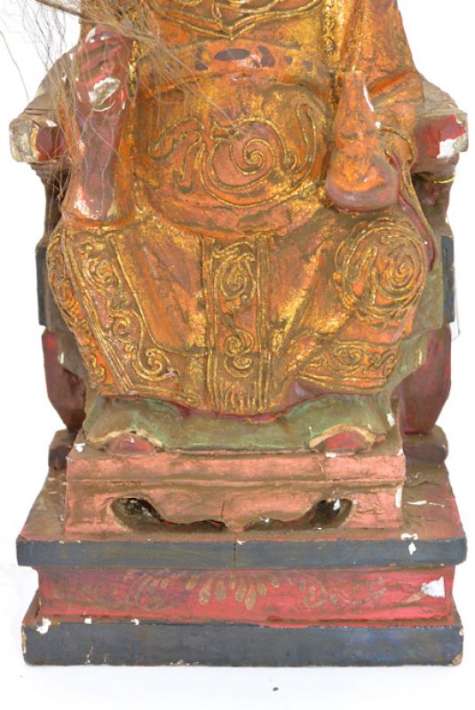 alte Reproduktion - Chinesische Votivstatue - Frau 3