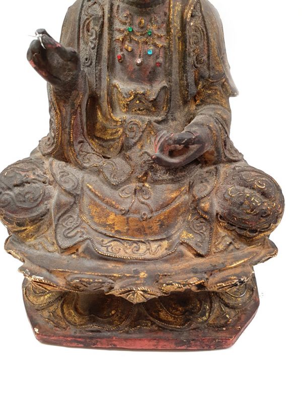 alte Reproduktion - Chinesische Votivstatue - Göttin GuanYin 3