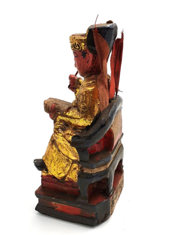 alte Reproduktion - Chinesische Votivstatue - Junger Kaiser 3