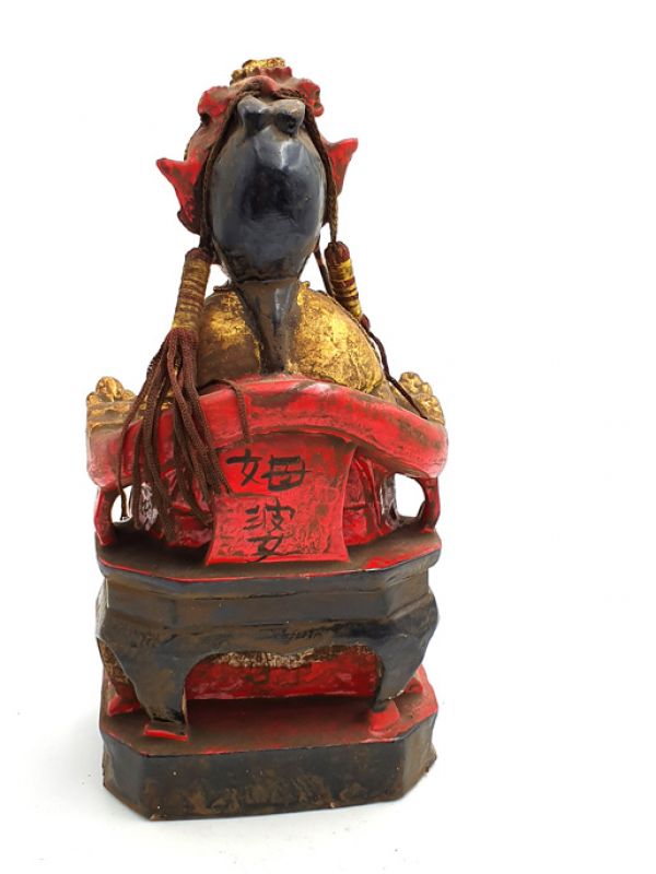 alte Reproduktion - Chinesische Votivstatue - Kaiserin 2 3