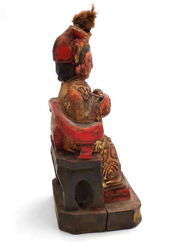 alte Reproduktion - Chinesische Votivstatue - Kaiserin 3 2