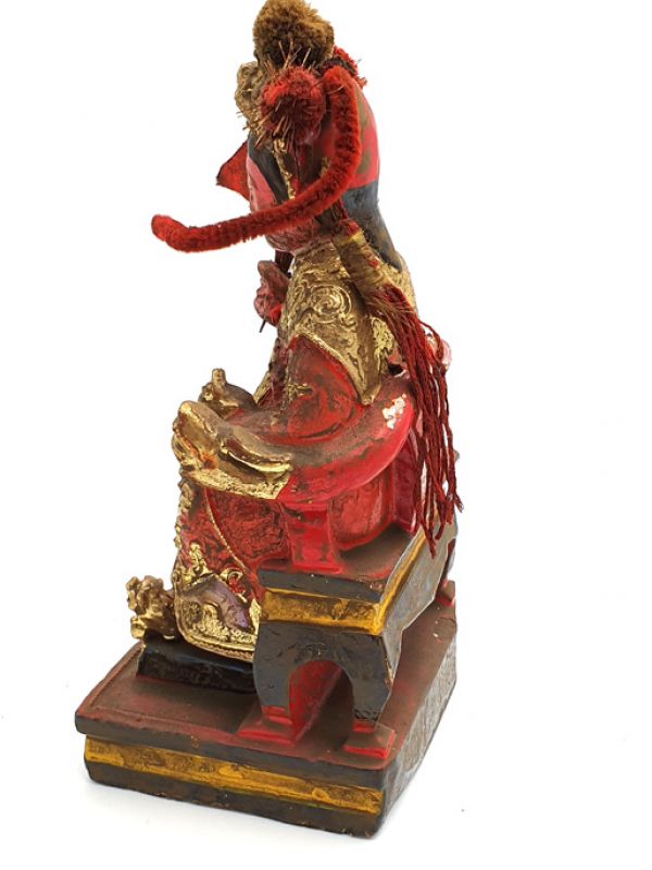 alte Reproduktion - Chinesische Votivstatue - Kaiserin - Qing 3