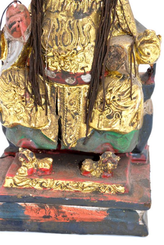 alte Reproduktion - Chinesische Votivstatue - Militär 2 3