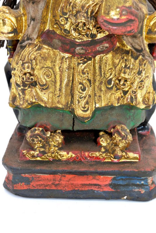alte Reproduktion - Chinesische Votivstatue - Militär 3