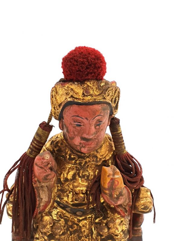 alte Reproduktion - Chinesische Votivstatue - Professor 2