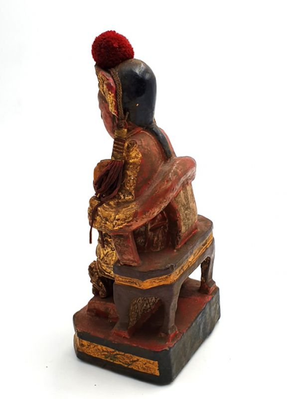 alte Reproduktion - Chinesische Votivstatue - Professor 4